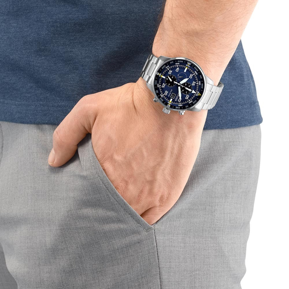 Orologio CITIZEN Aviator Crono