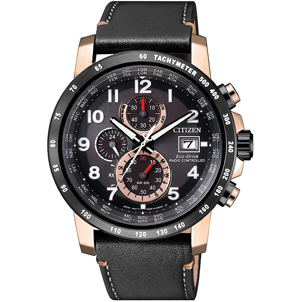 Orologio cronografo uomo Radiocontrollato CITIZEN Sport