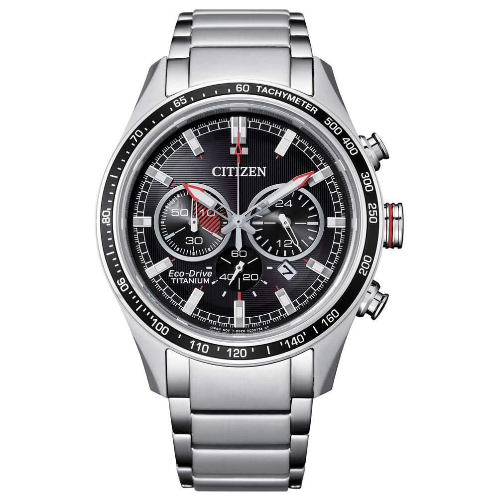 Orologio Citizen Crono Super Titanio Radiocontrollato