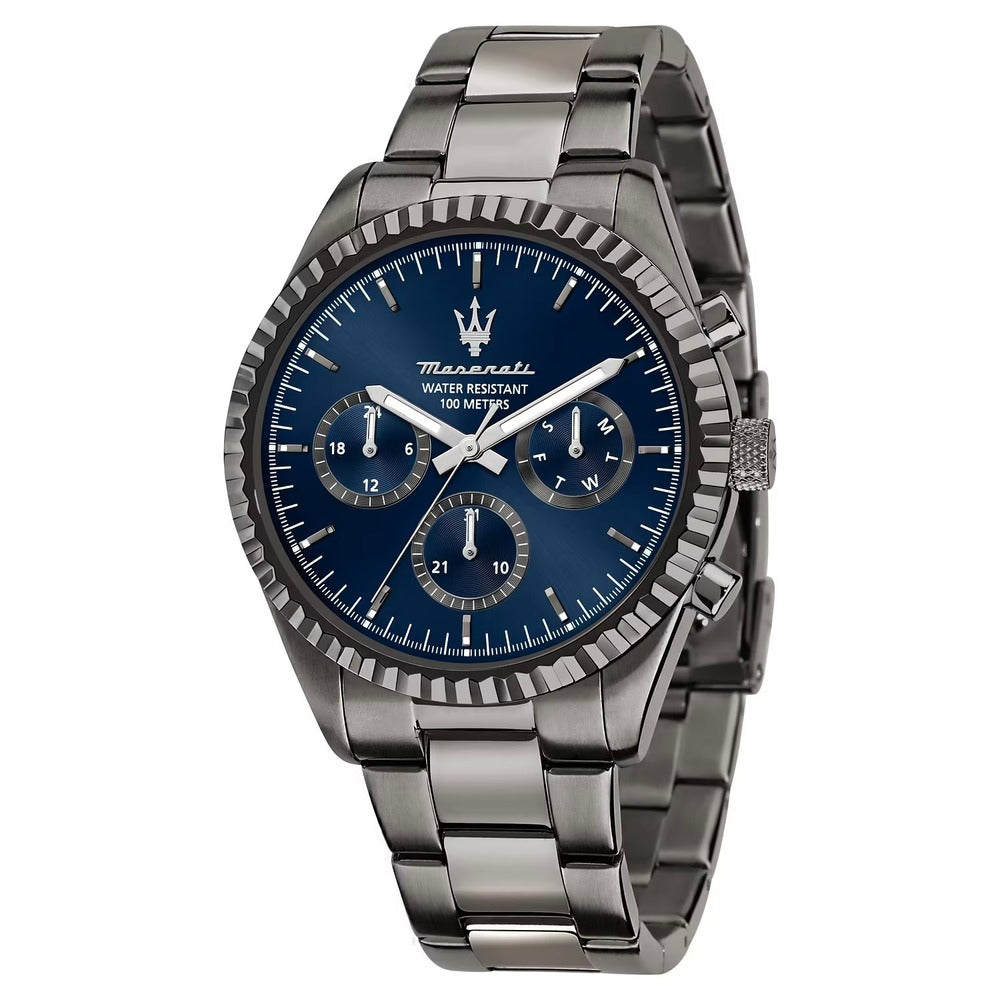 Orologio Maserati Competizione Blue, Grey 43 mm