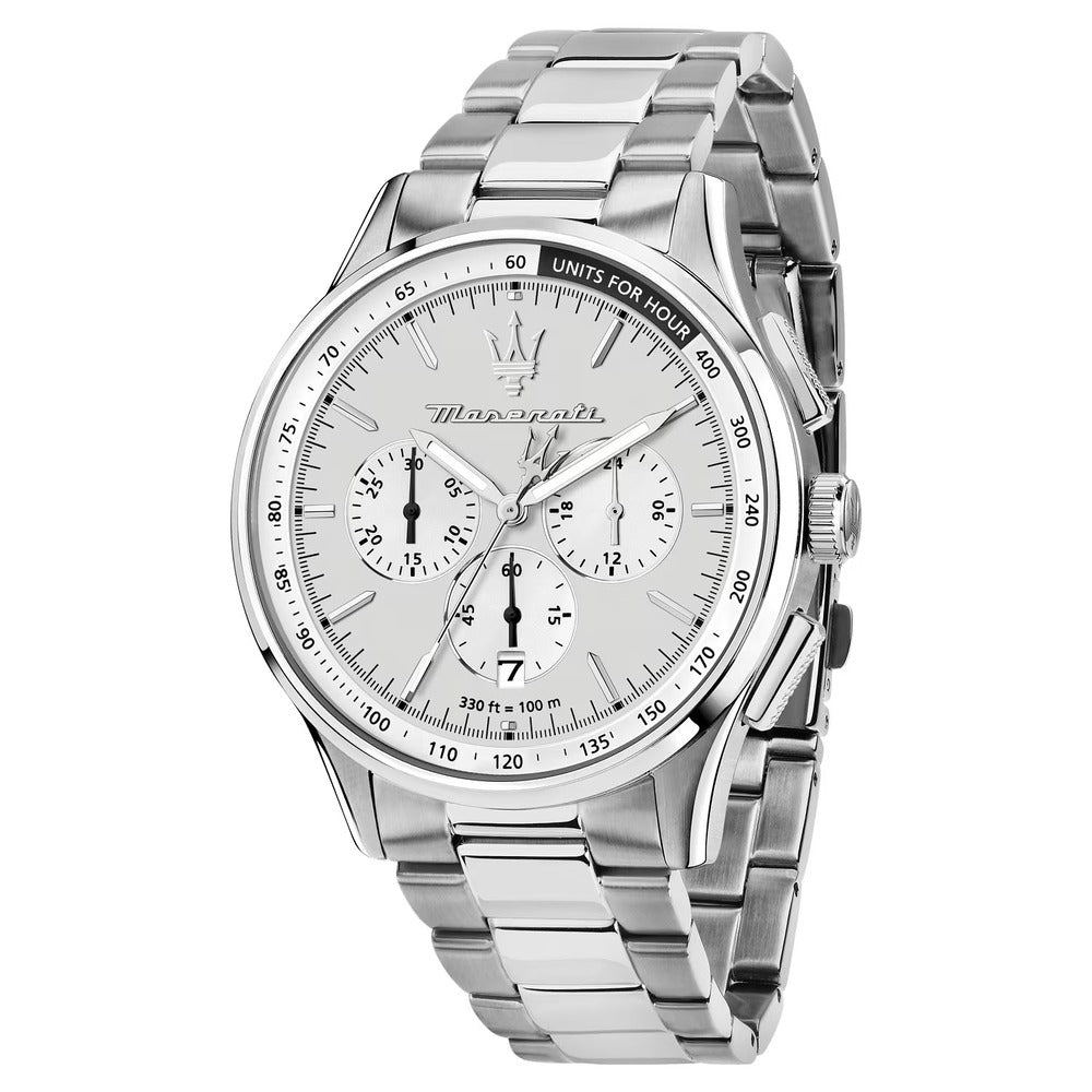 Orologio Maserati Sorpasso Chrono Silver 42 mm