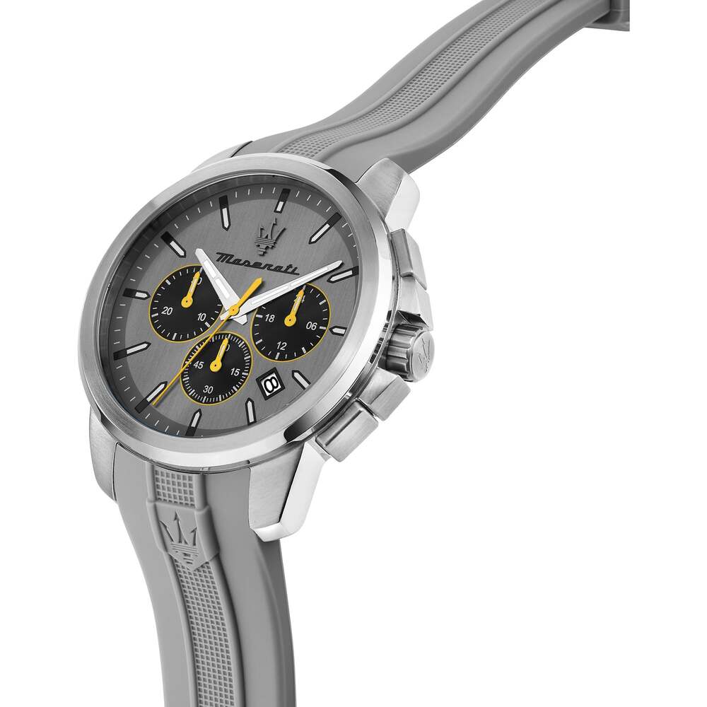 Orologio Cronografo Maserati Successo Grey Yellow