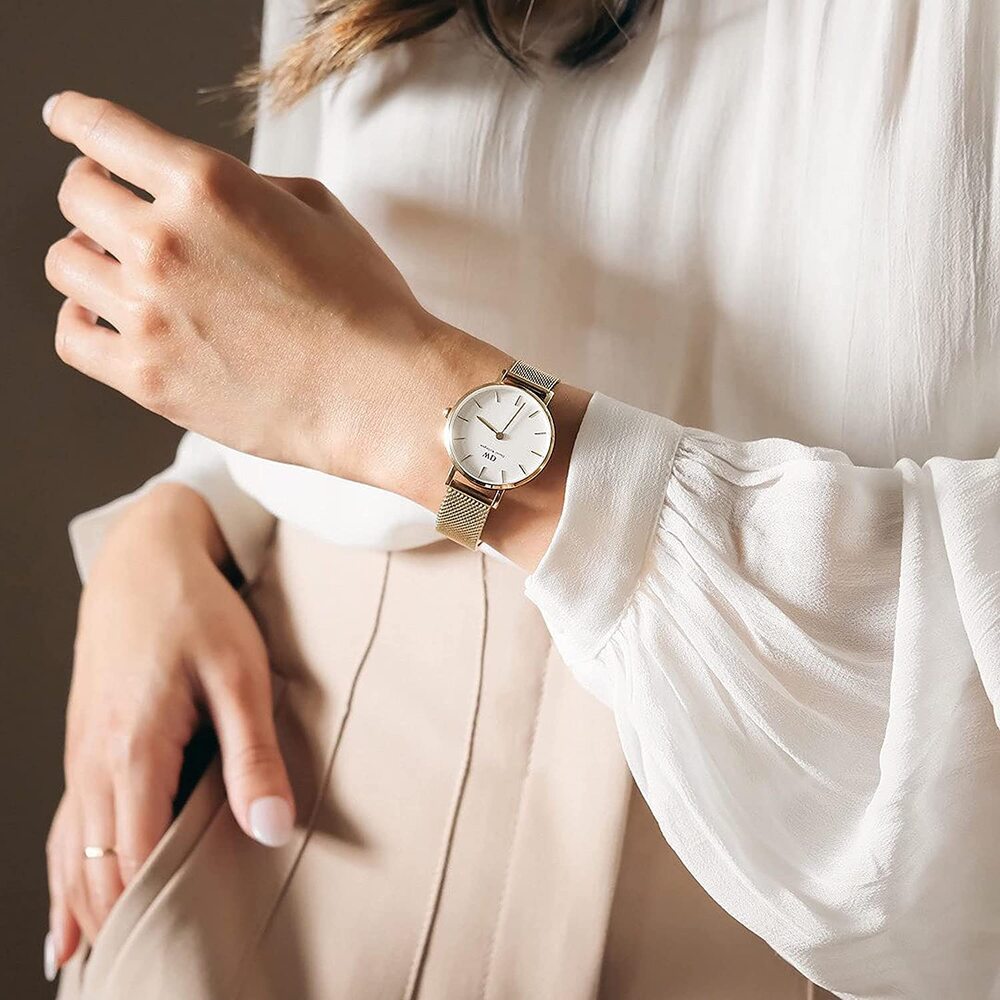 Orologio Daniel Wellington Petite Evergold Gold/White 32mm