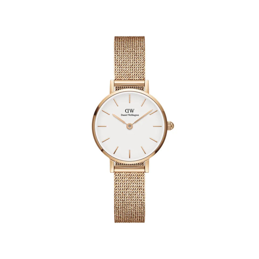Orologio Daniel Wellington Petite Pressed Melrose Rosegold/White 24mm