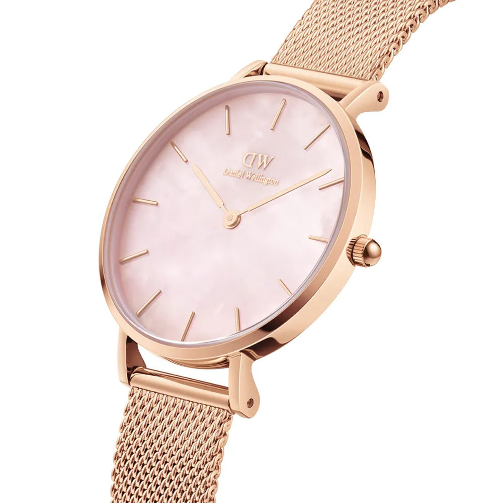 Orologio Daniel Wellington Petite Melrose Pearl Rosegold/Rose 32mm