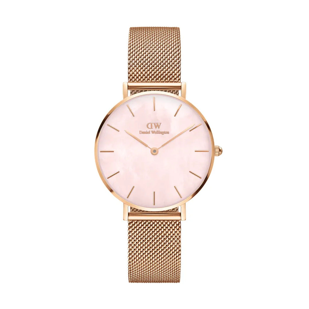 Orologio Daniel Wellington Petite Melrose Pearl Rosegold/Rose 32mm