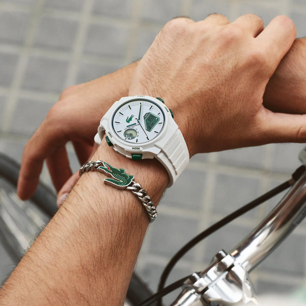 Orologio Lacoste Digitale e Analogico LC33 Bianco 45 mm
