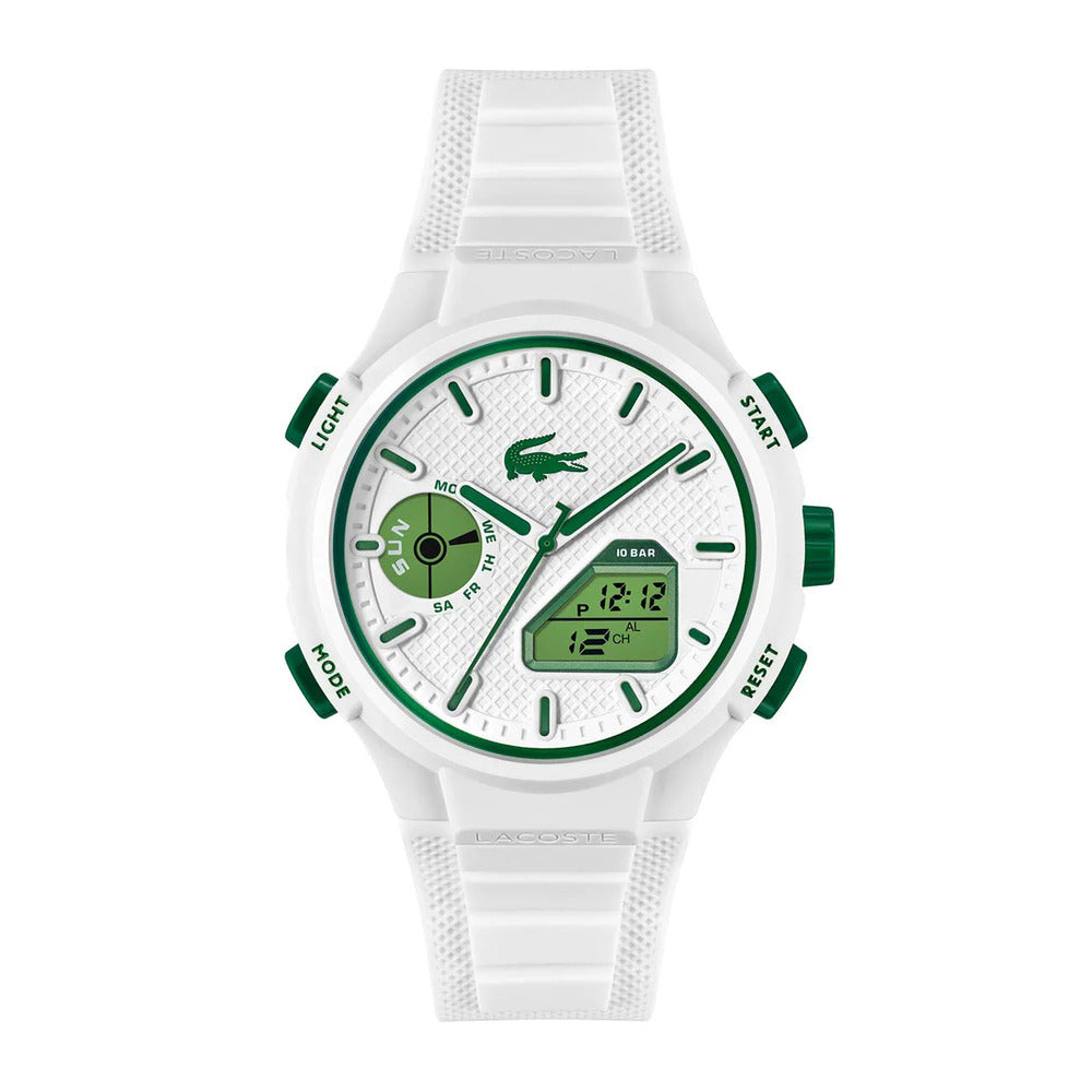 Orologio Lacoste Digitale e Analogico LC33 Bianco 45 mm