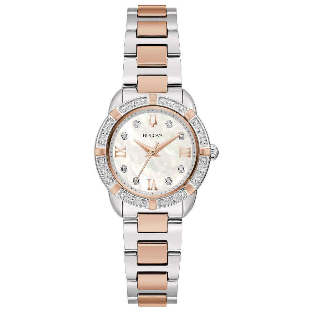Orologio donna BULOVA Classic Lady Silver/Rosegold