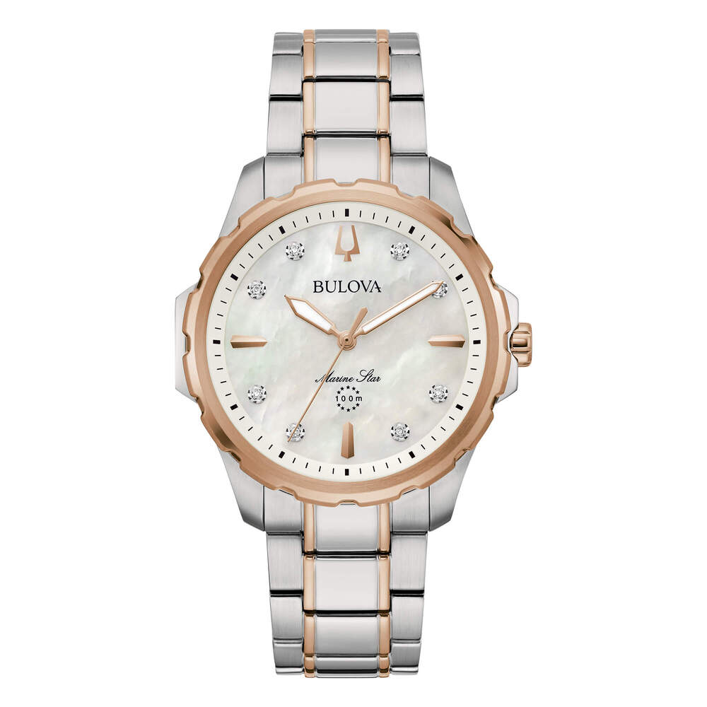 Orologio Donna BULOVA Marine Star Lady Silver/Rosegold