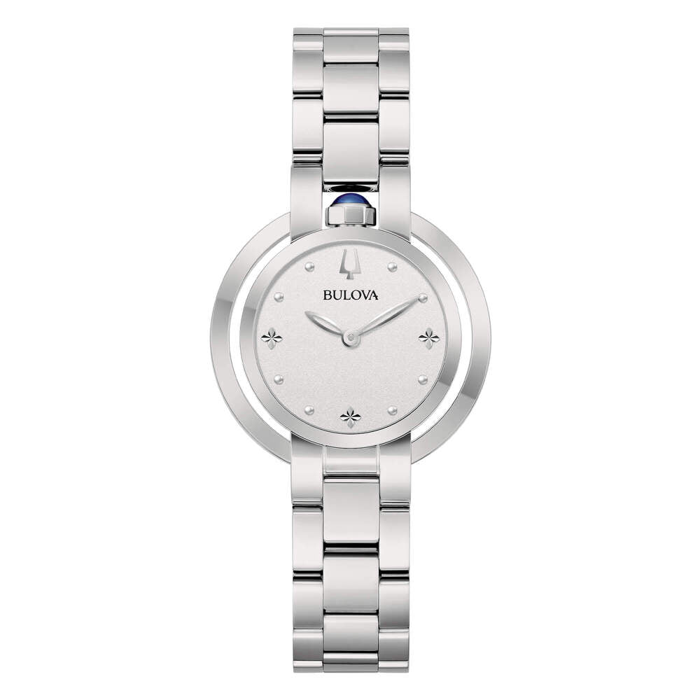 Orologio Donna Bulova Rubaiyat Silver/White