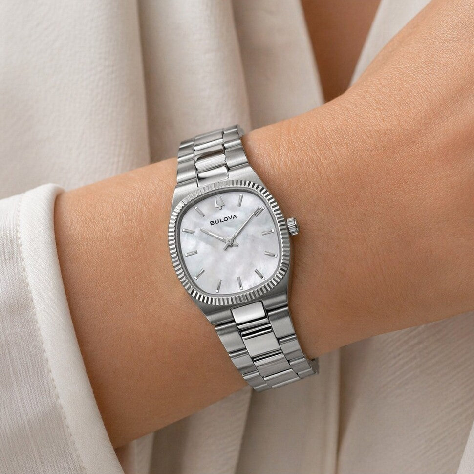 Orologio BULOVA Super Seville Mini Silver Madreperla