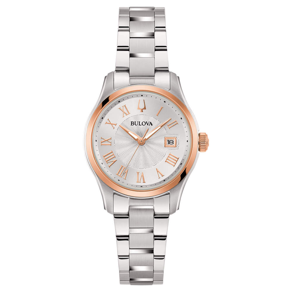 Orologio BULOVA Wilton Lady Silver/Rosegold