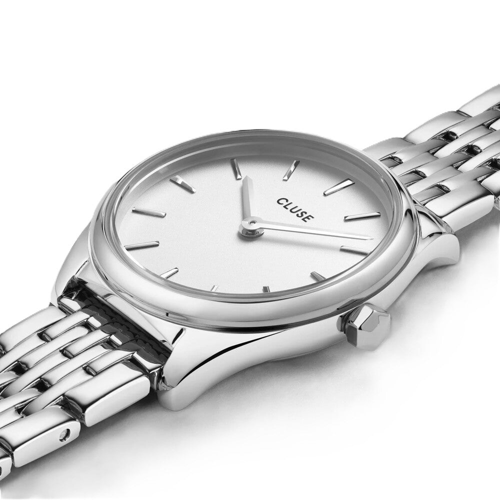 Orologio CLUSE Féroce Mini Steel White/Silver Colour