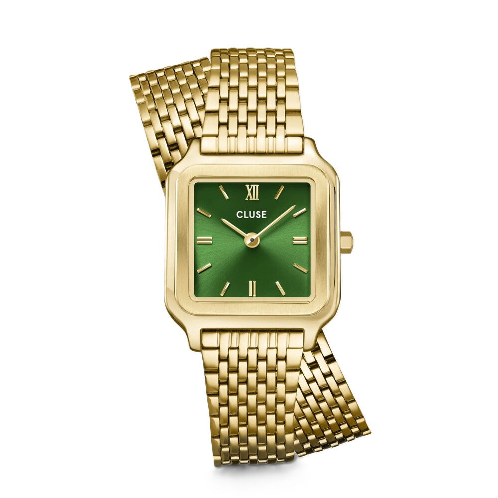 Orologio CLUSE Gracieuse Petite Double Steel Forest Green/Gold