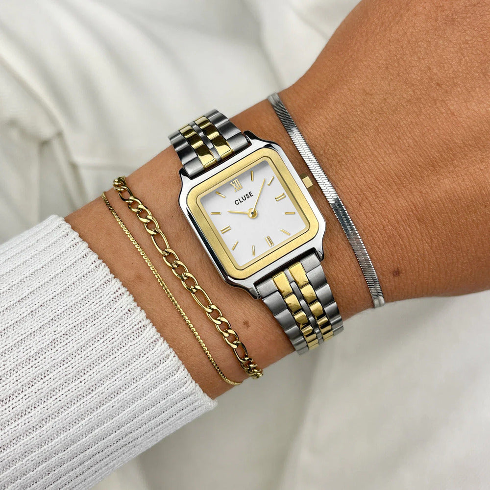 Orologio CLUSE Gracieuse Petite Silver e Gold