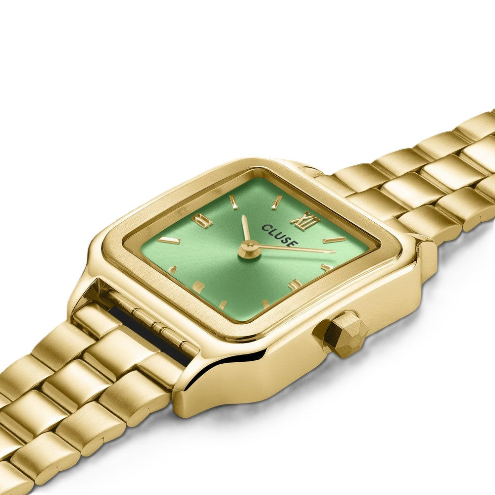 Orologio CLUSE Gracieuse Petite Light Green, Gold