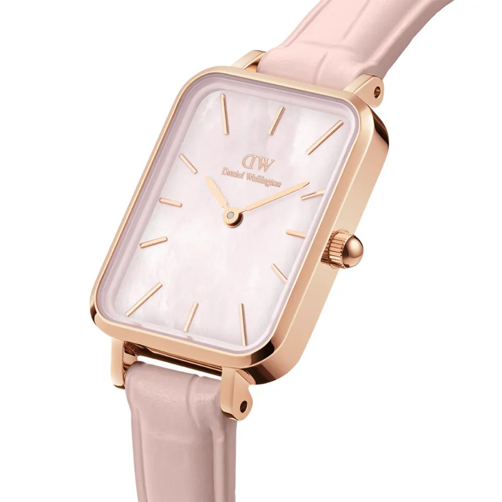 Orologio Daniel Wellington Quadro Rouge Rosegold/Rose