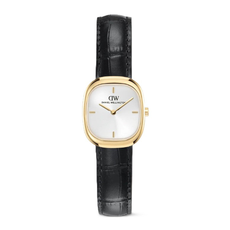 Orologio Daniel Wellington Corta Black Croc Gold