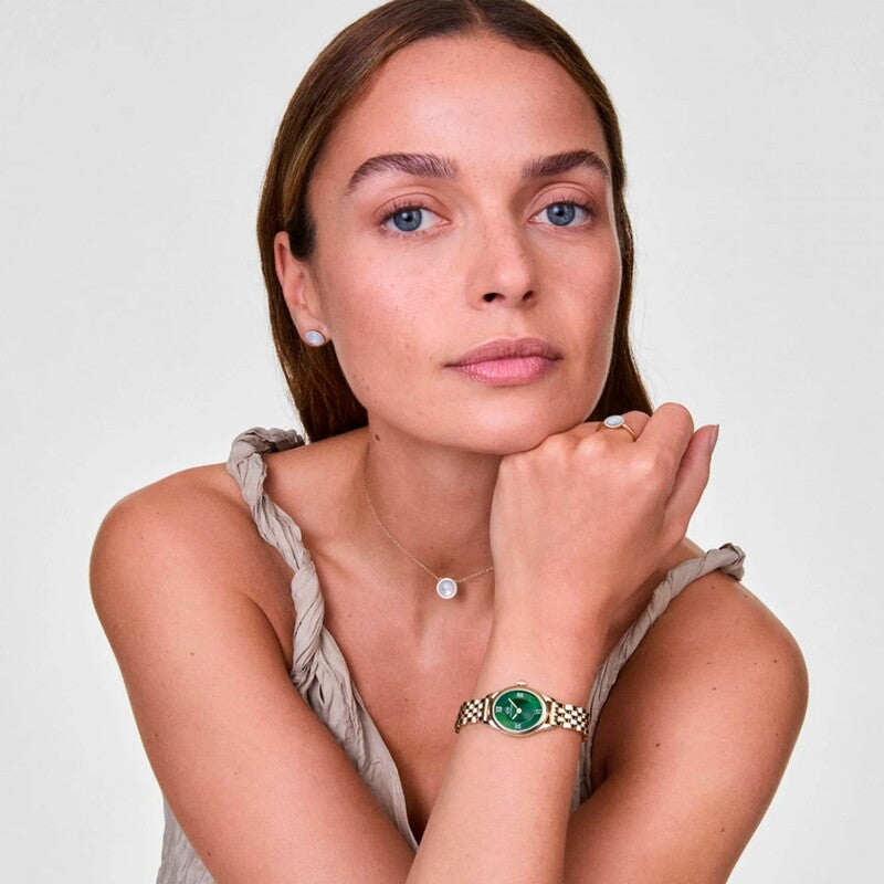 Orologio Daniel Wellington Ophelia Mini Emerald Gold