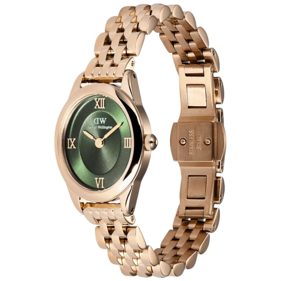 Orologio Daniel Wellington Ophelia Mini Emerald Rose Gold