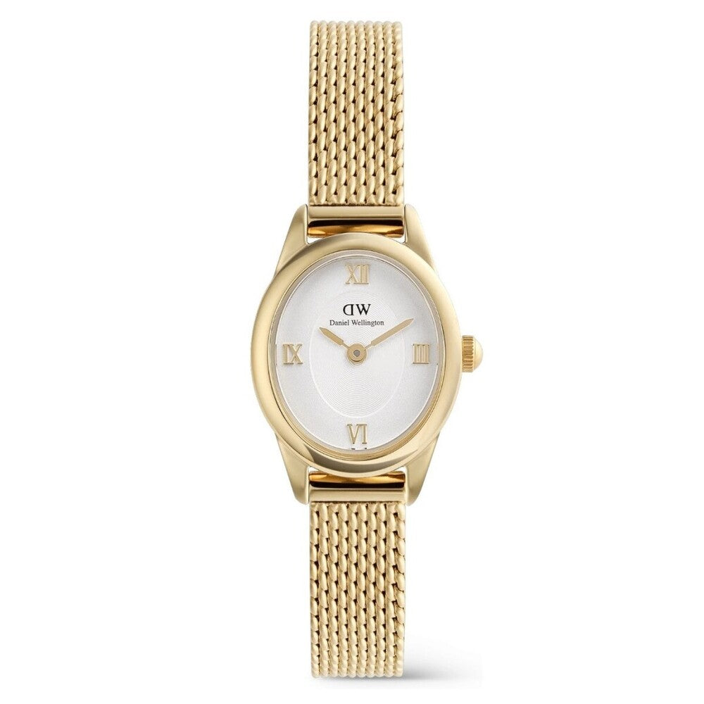 Orologio Daniel Wellington Ophelia Mini Mesh White Gold