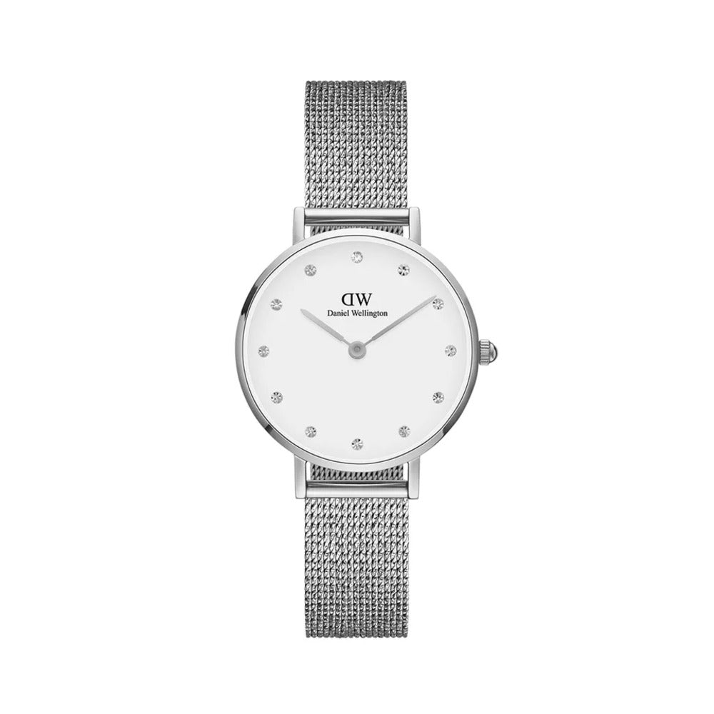 Orologio Daniel Wellington Petite Lumine Pressed Sterling Silver/White 28mm