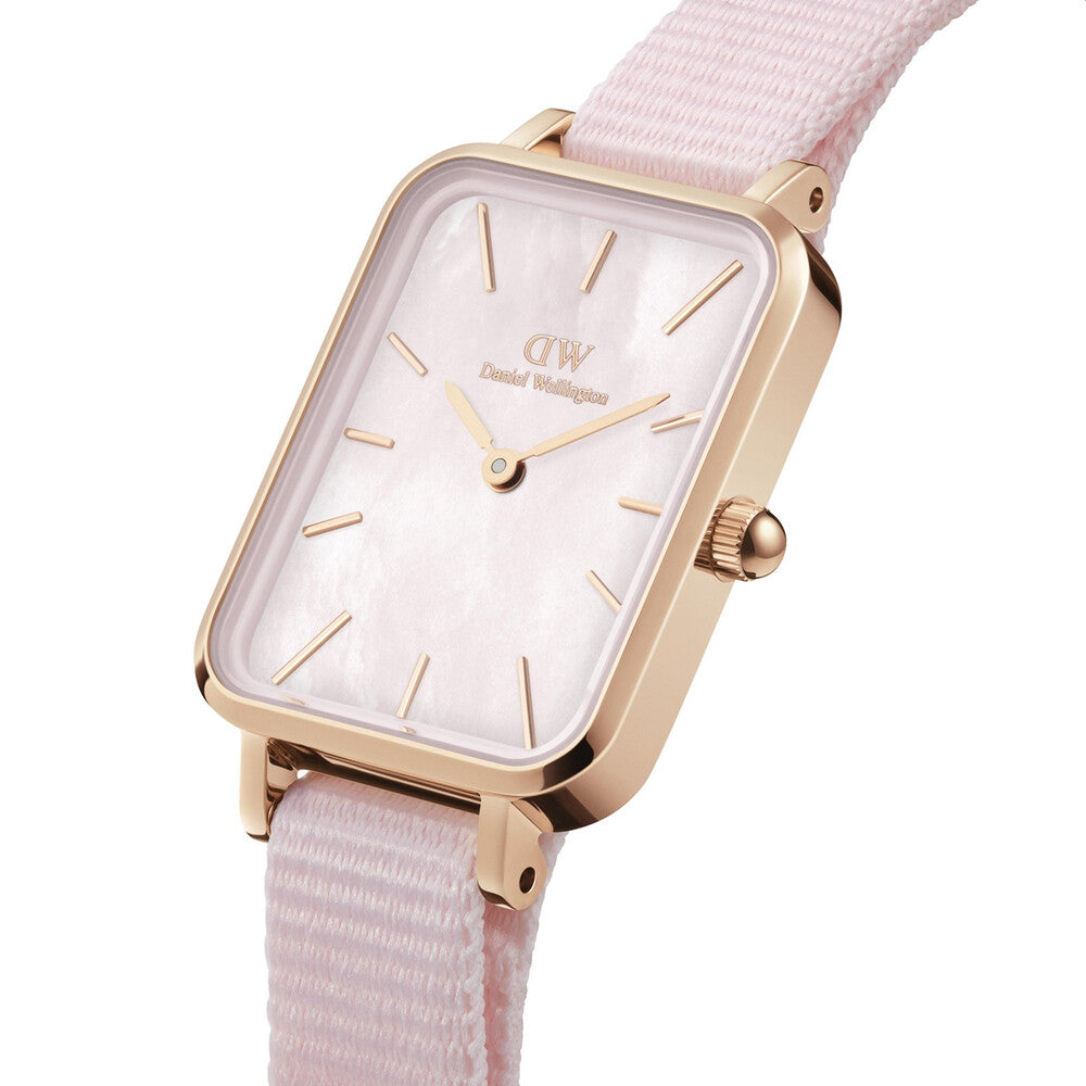 Orologio Daniel Wellington Quadro Coral Rosegold/Rose