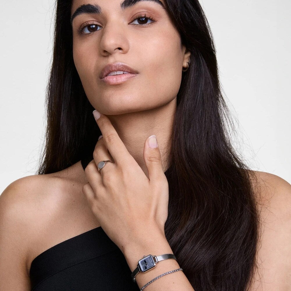 Orologio Daniel Wellington Quadro Mini Reflection Silver