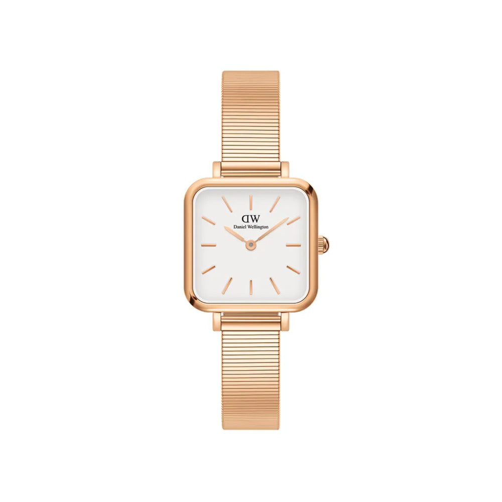 Orologio Daniel Wellington Quadro Studio Rosegold/White