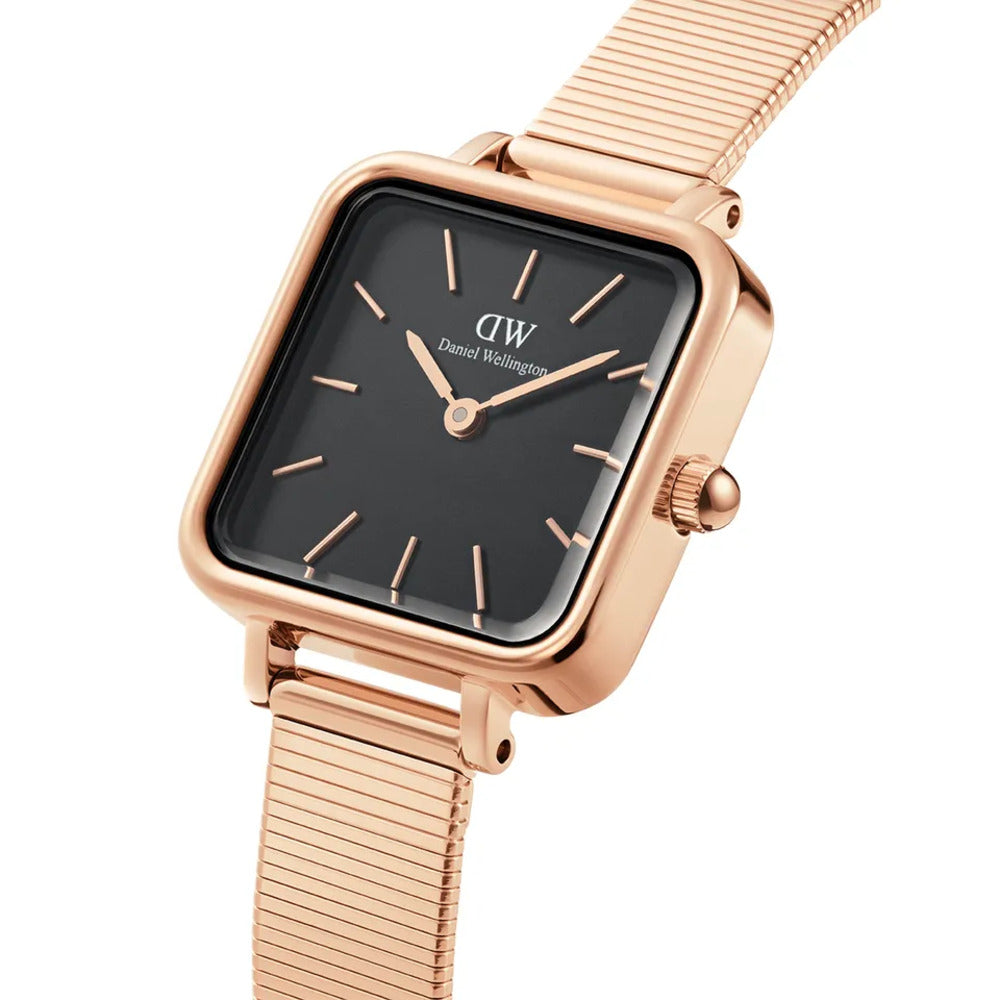 Orologio Daniel Wellington Quadro Studio Rosegold/Black