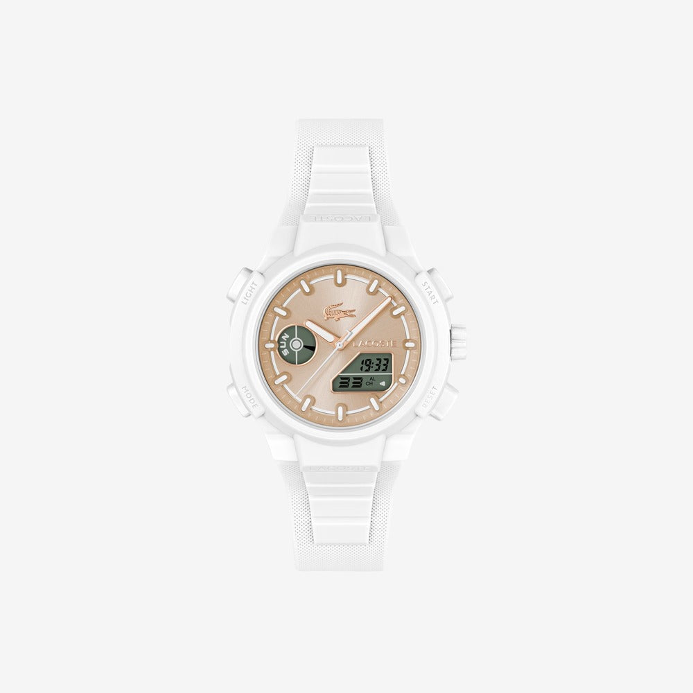 Orologio Lacoste Digitale e Analogico LC33 Bianco/Rosegold 40 mm