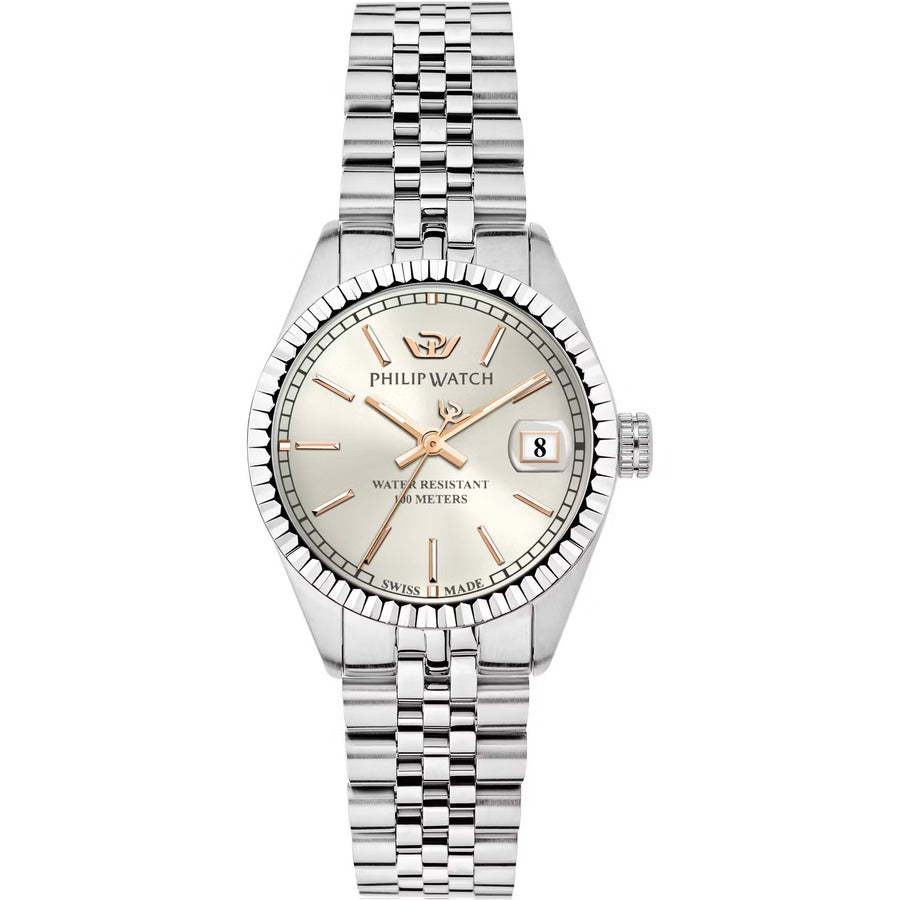 Orologio PHILIP WATCH Caribe Silver/Rosegold 31 mm