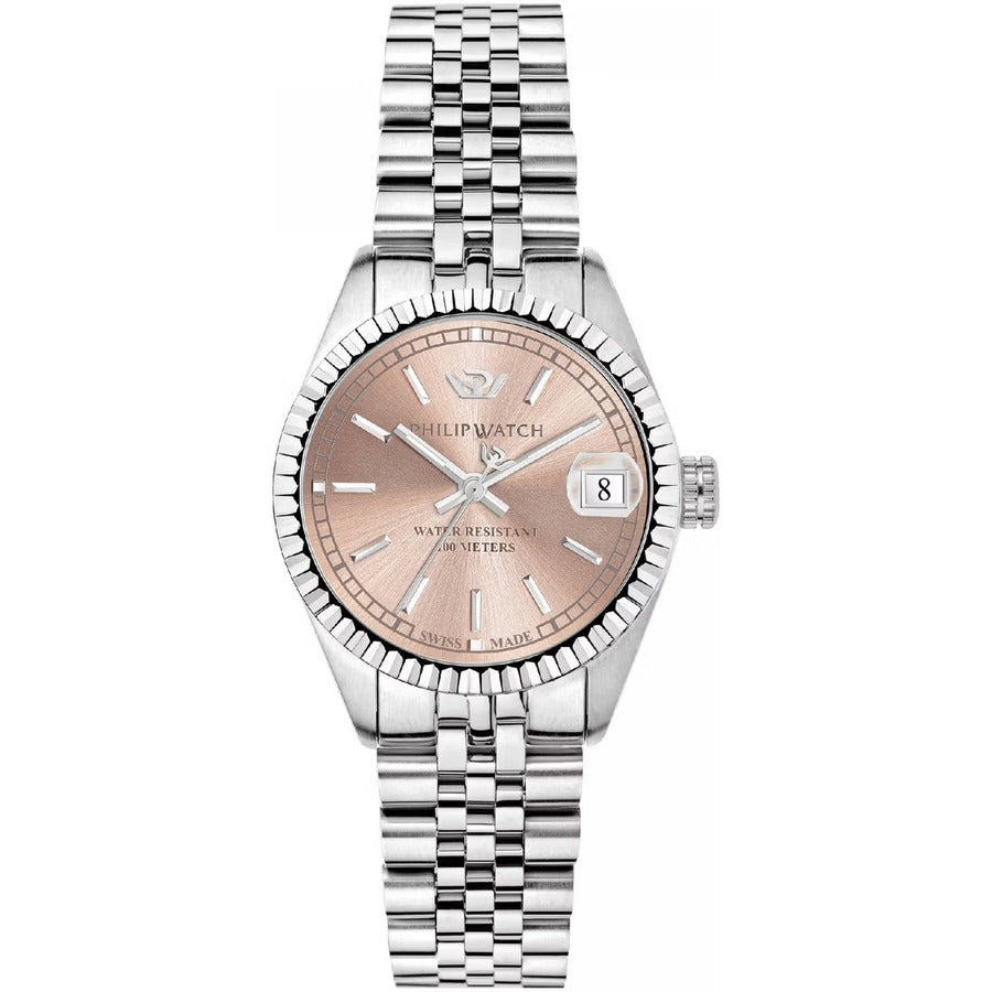 Orologio Philip Watch Caribe mm Silver/Rose