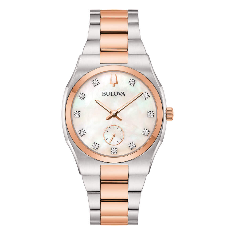 Orologio BULOVA Surveyor Piccoli Secondi Silver/Rosagold