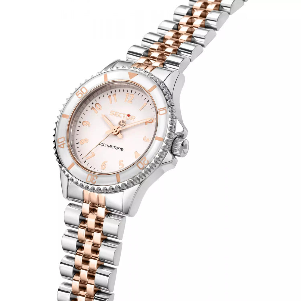 Orologio Donna SECTOR Silver/Rosegold