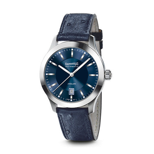 Orologio Automatico Eberhard Aiglon Grande Taille Blue