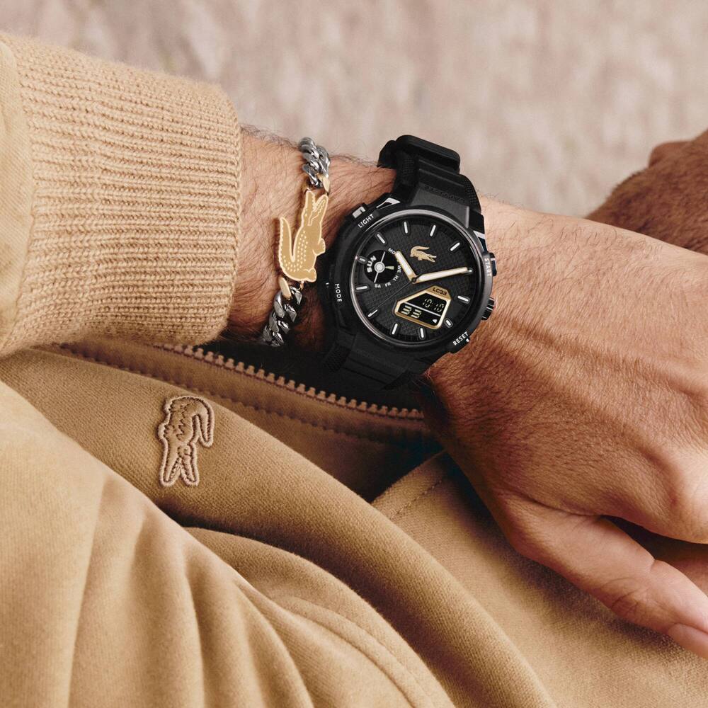 Orologio Lacoste LC33 Black/Rosegold 45 mm
