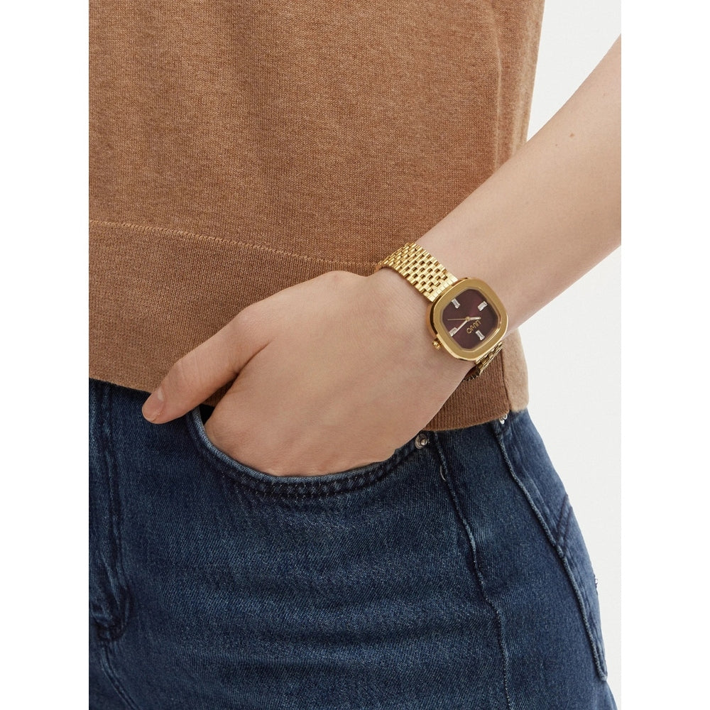 Orologio Liu Jo Elison Dorato Quadrante Prugna