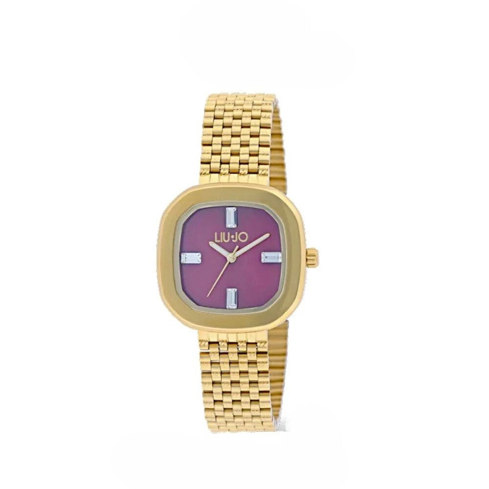Orologio Liu Jo Elison Dorato Quadrante Prugna