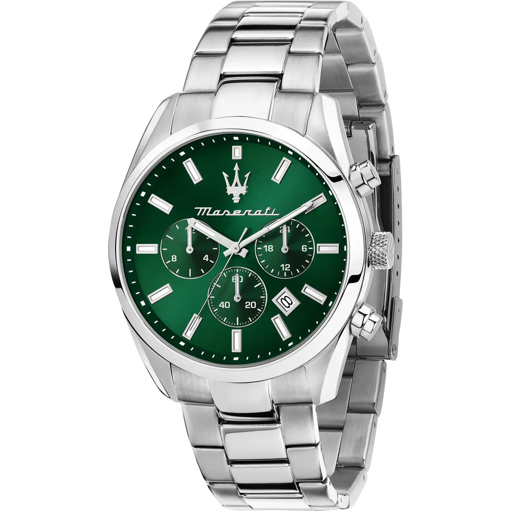 Orologio MASERATI Attrazione Silver/Green