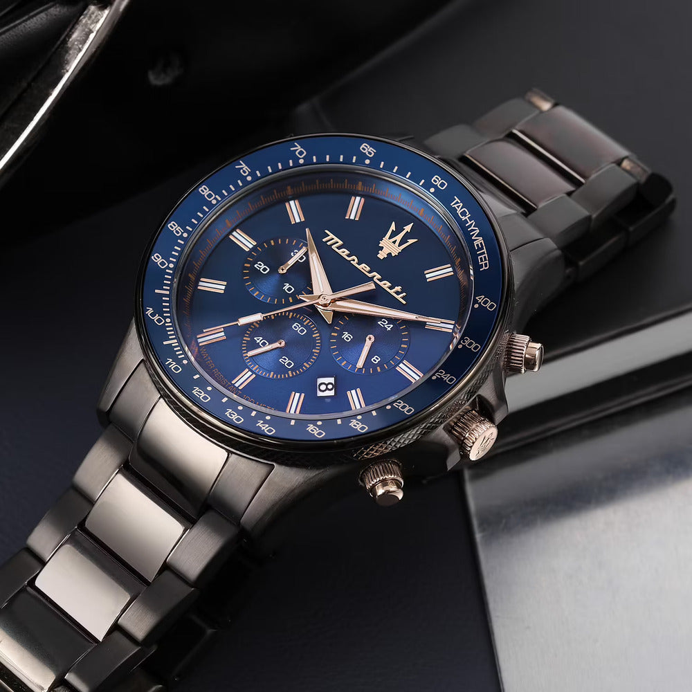 Orologio Uomo MASERATI Sfida Grey/Blue