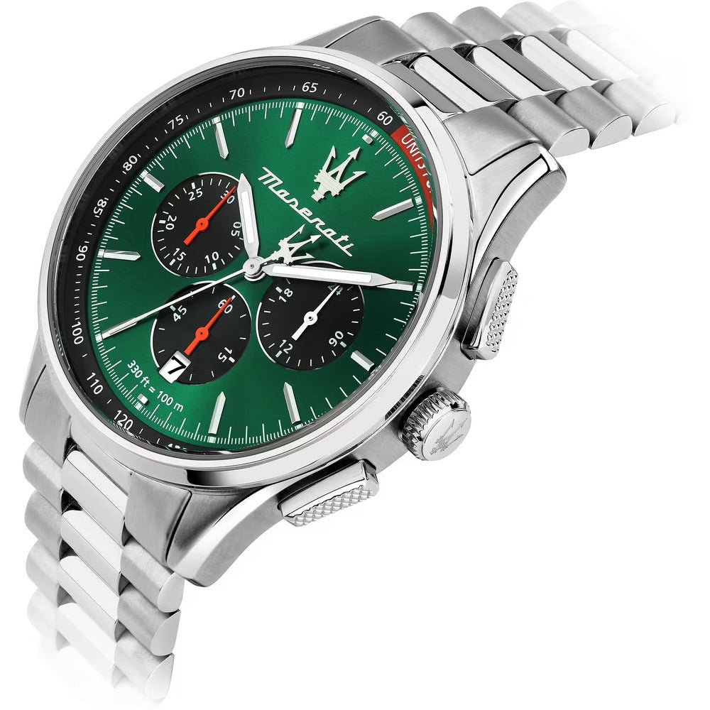 Orologio MASERATI Sorpasso Silver/Green