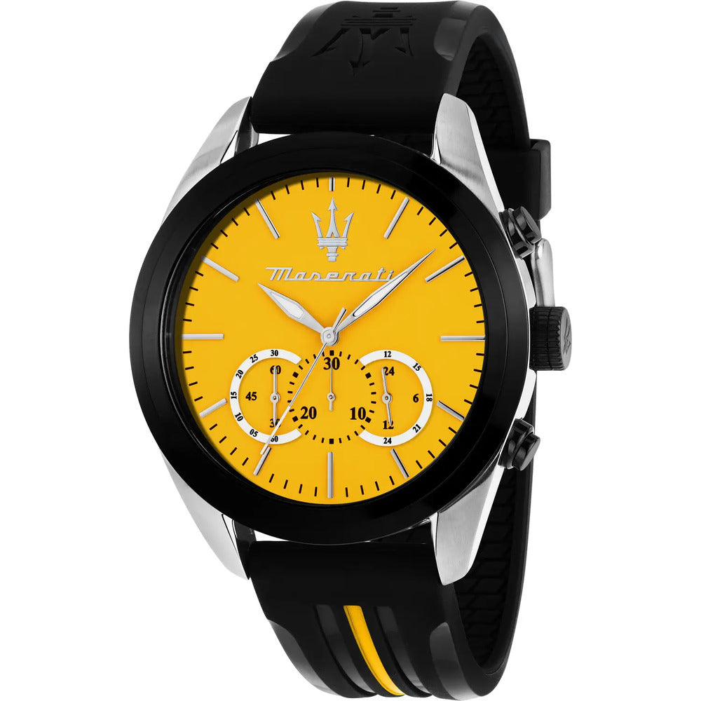 Orologio Cronografo Maserati Traguardo Giallo