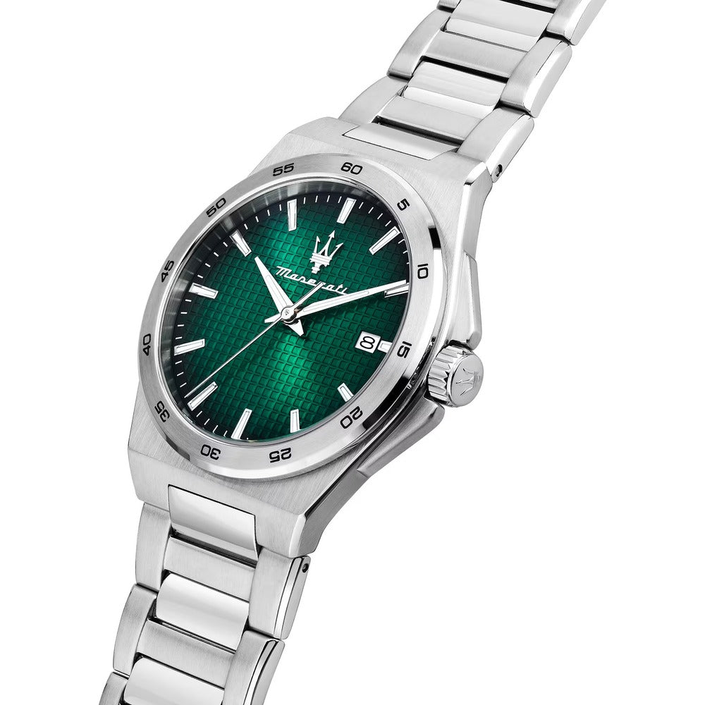 Orologio Maserati Velocità Slim 40mm Silver/Green