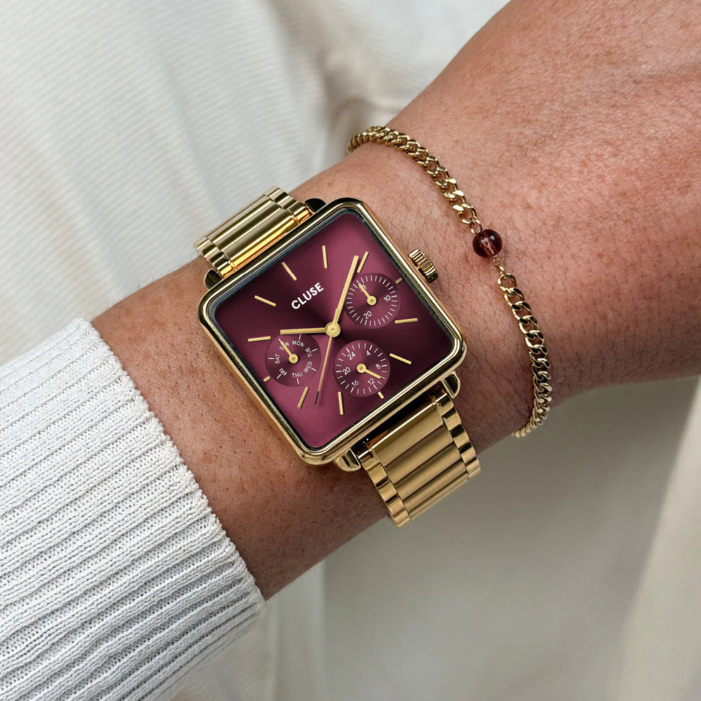 Orologio CLUSE La Tétragone Multifunzione e Bracciale abbinato