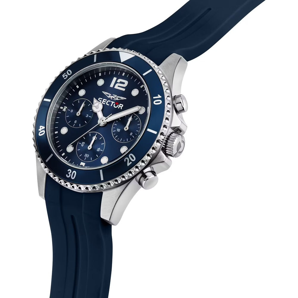 Orologio Multifunzione SECTOR Silver/Blue