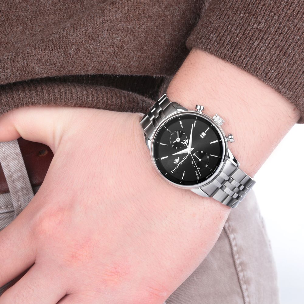 Orologio PHILIP WATCH Anniversary Silver/Black