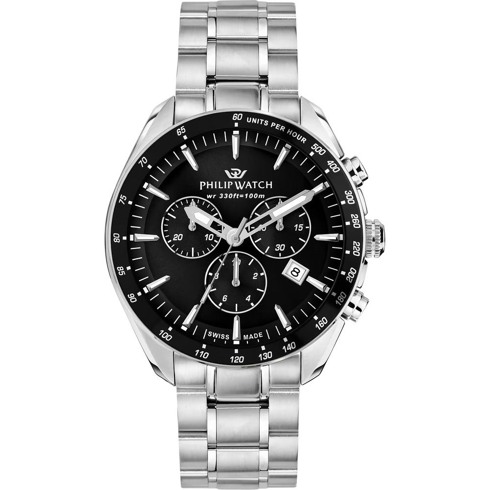 Orologio Cronografo Philip Watch Blaze Silver/Black