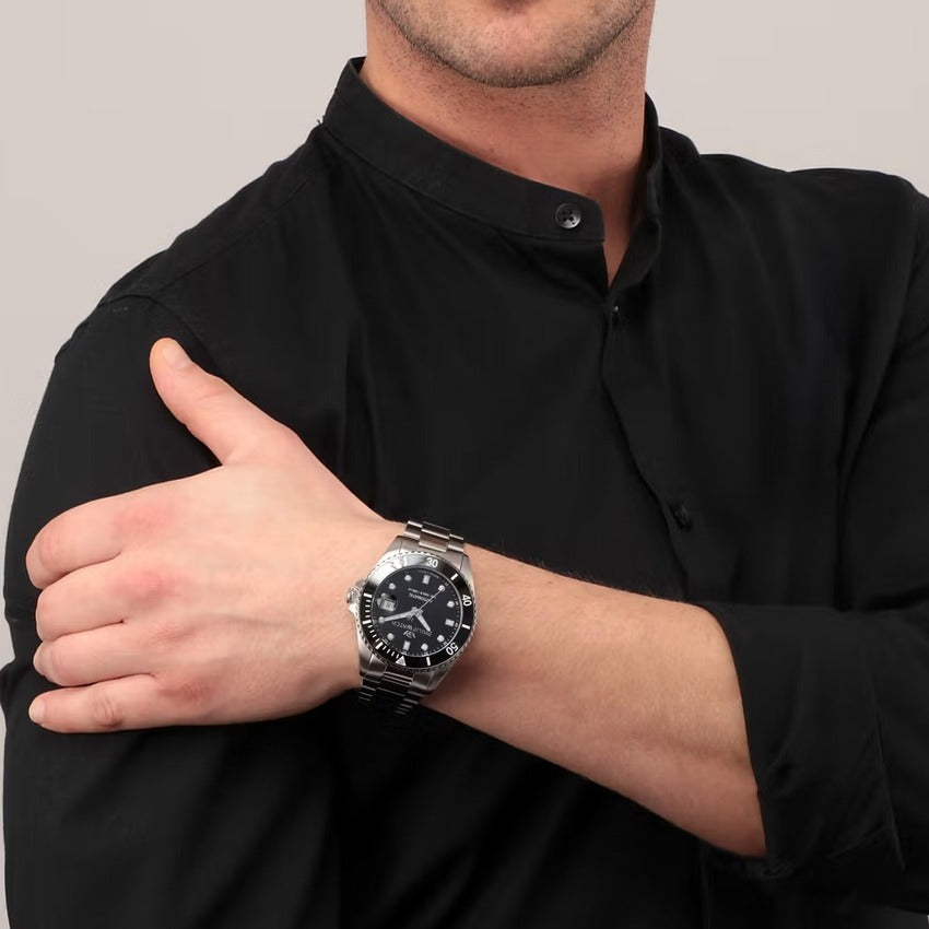 Orologio Philip Watch Automatico Caribe Diving Silver/Black